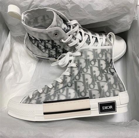 clear high top dior|Dior high tops women's.